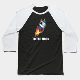 WallStreetBets - TO THE MOON - Reddit WSB Stock Market Baseball T-Shirt